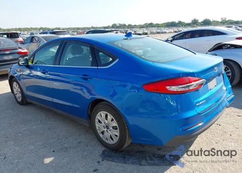 2020 Ford Fusion S из США, поврежденный, VIN 3FA6P0G71LR148001
